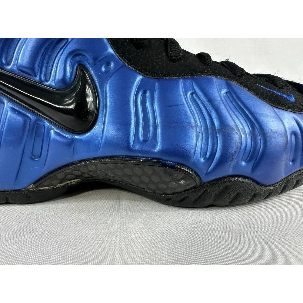 Nike Foamposite Pro B Varsity Royal Black 2001 Shoes 624041-401 Men's Size 10.5